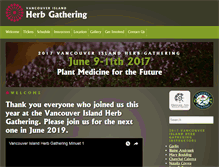 Tablet Screenshot of herbgathering.org